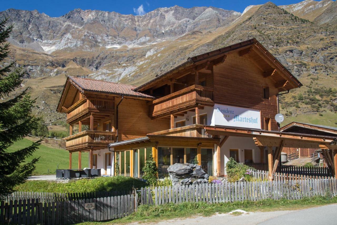Apparthotel Marteshof Pfelders Exteriör bild