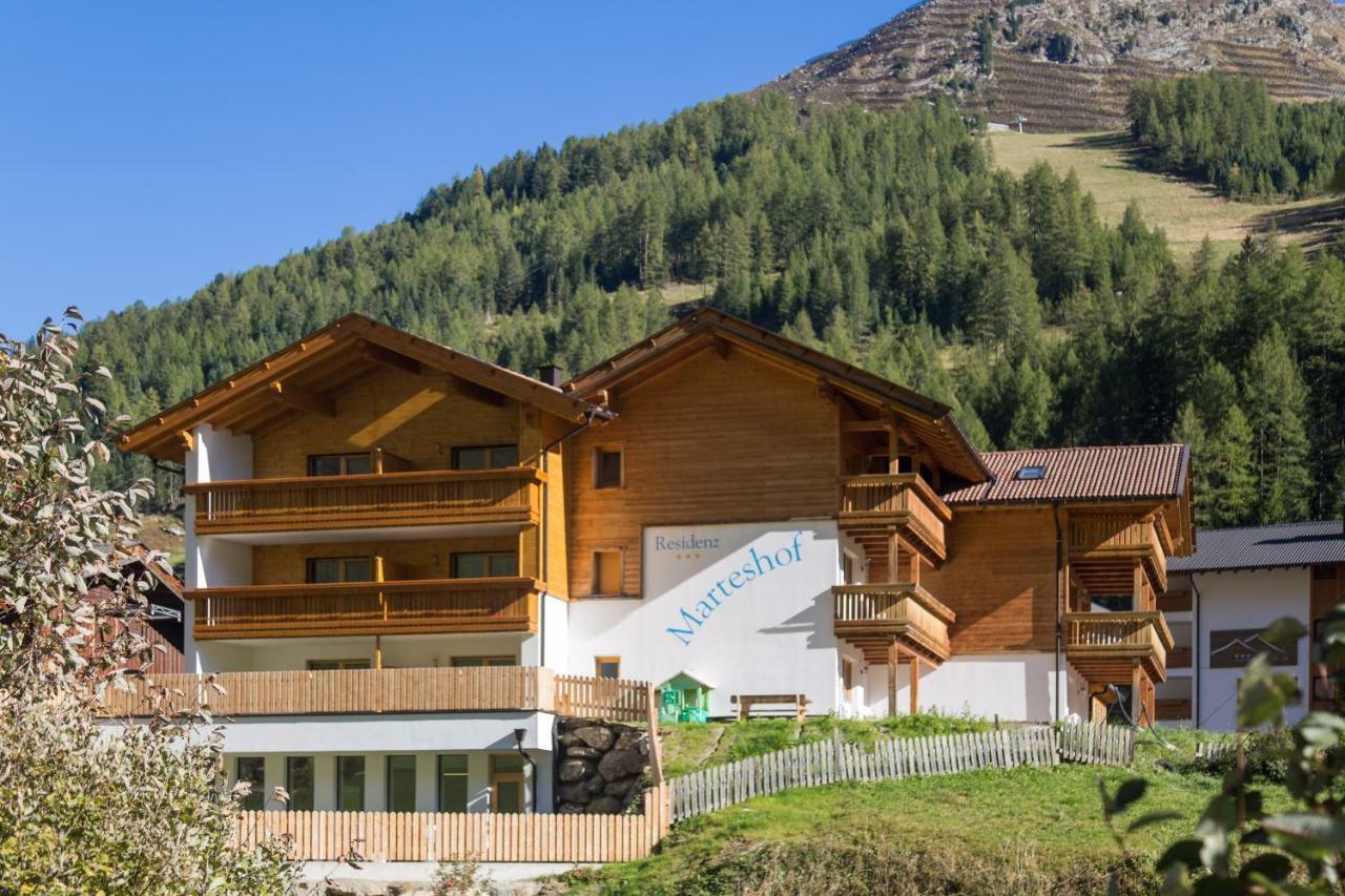 Apparthotel Marteshof Pfelders Exteriör bild